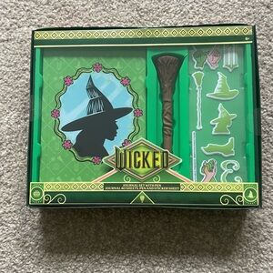Elphaba Wicked-themed Journal Set with Pen and stickers